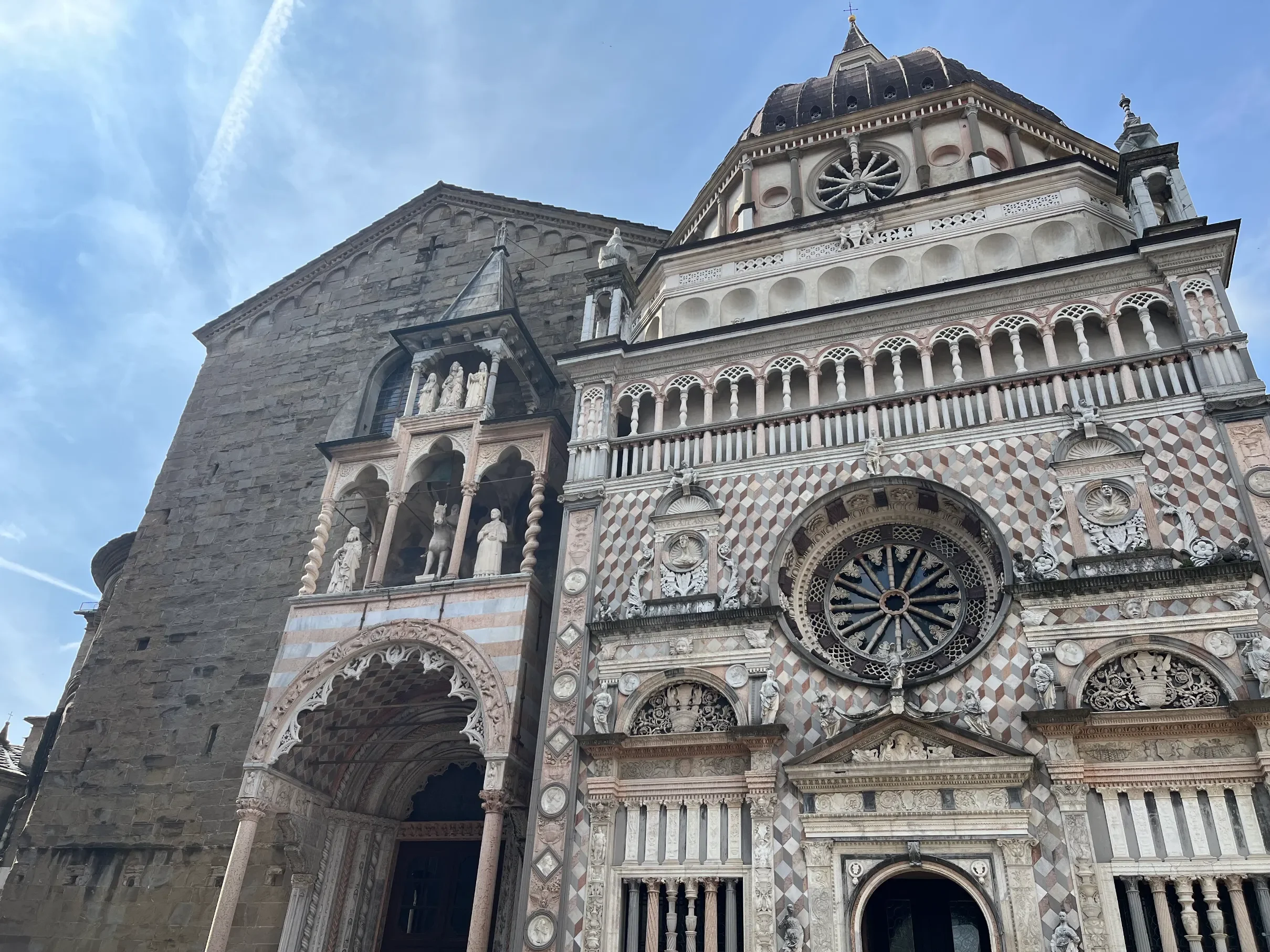 Bergamo - Città Alta, Città Bassa i gdzie zjeść