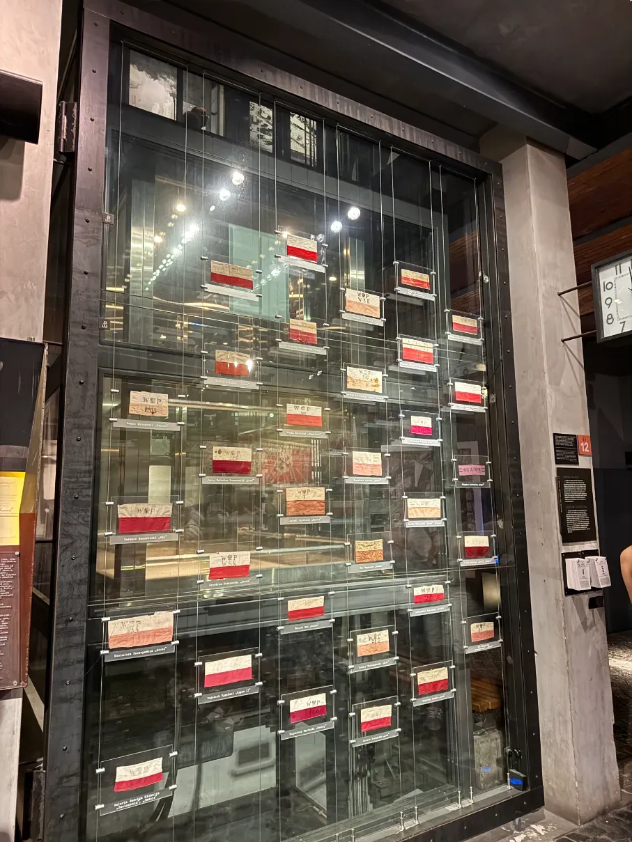 Warsaw Uprising Museum interior