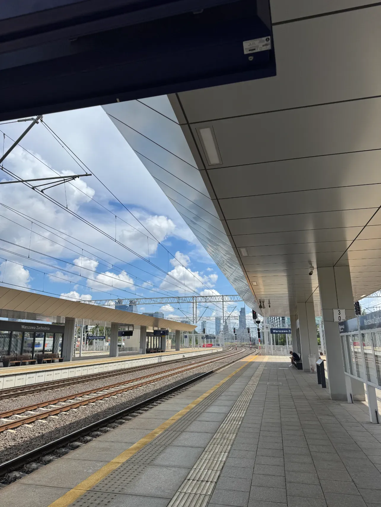 Warsaw West train station