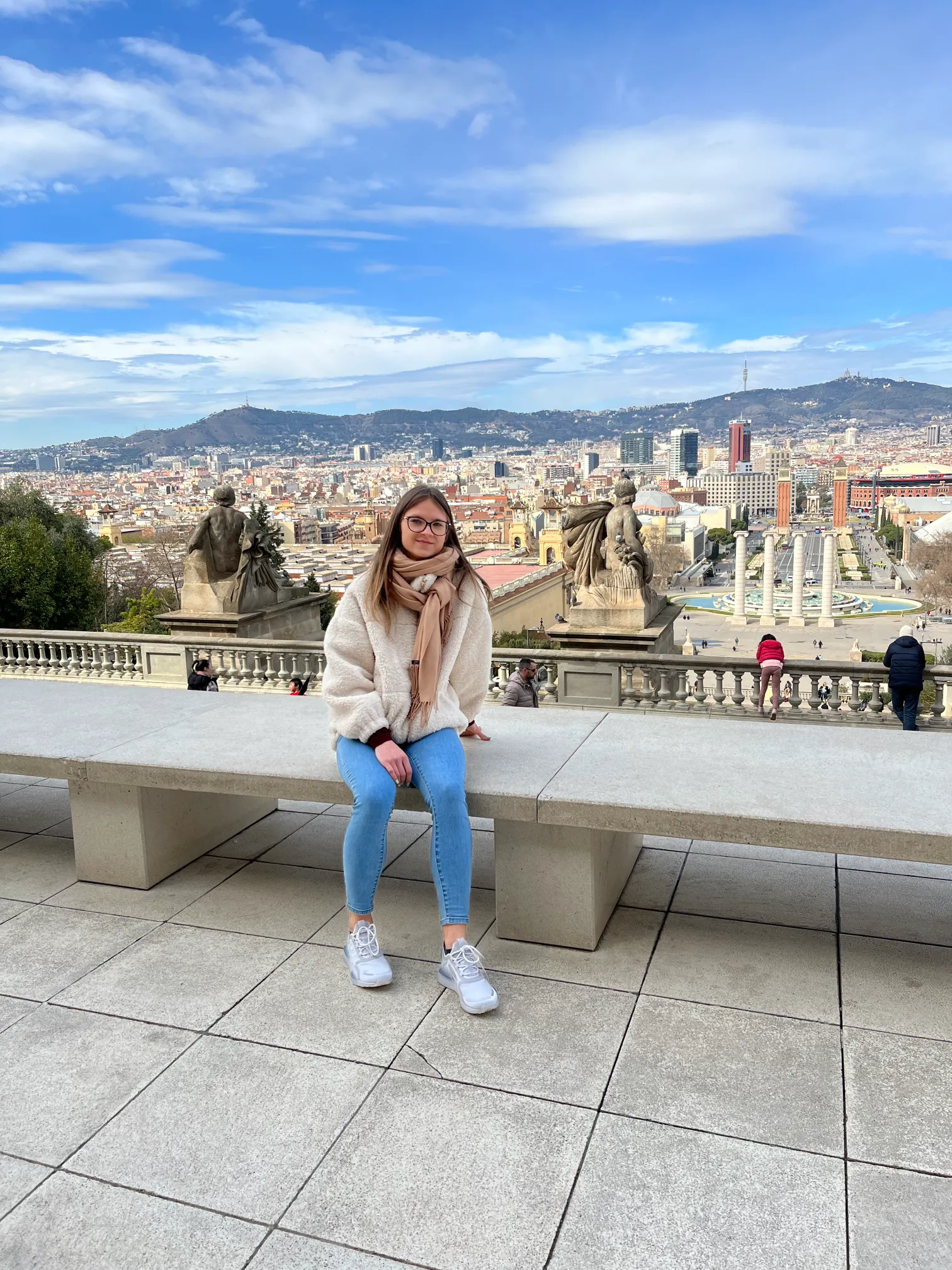 museu nacional d'art de catalunya view