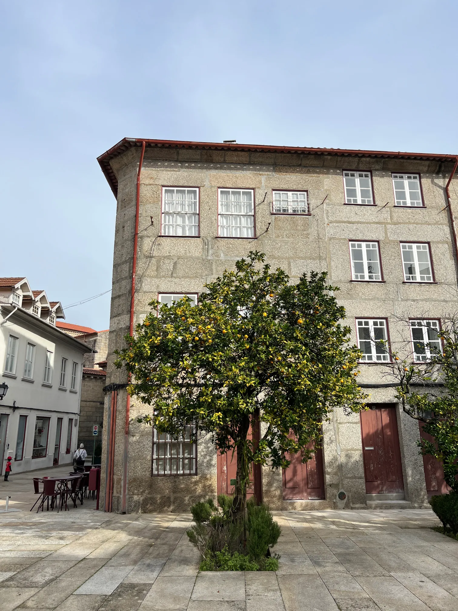 Old town architecture in Guimarães