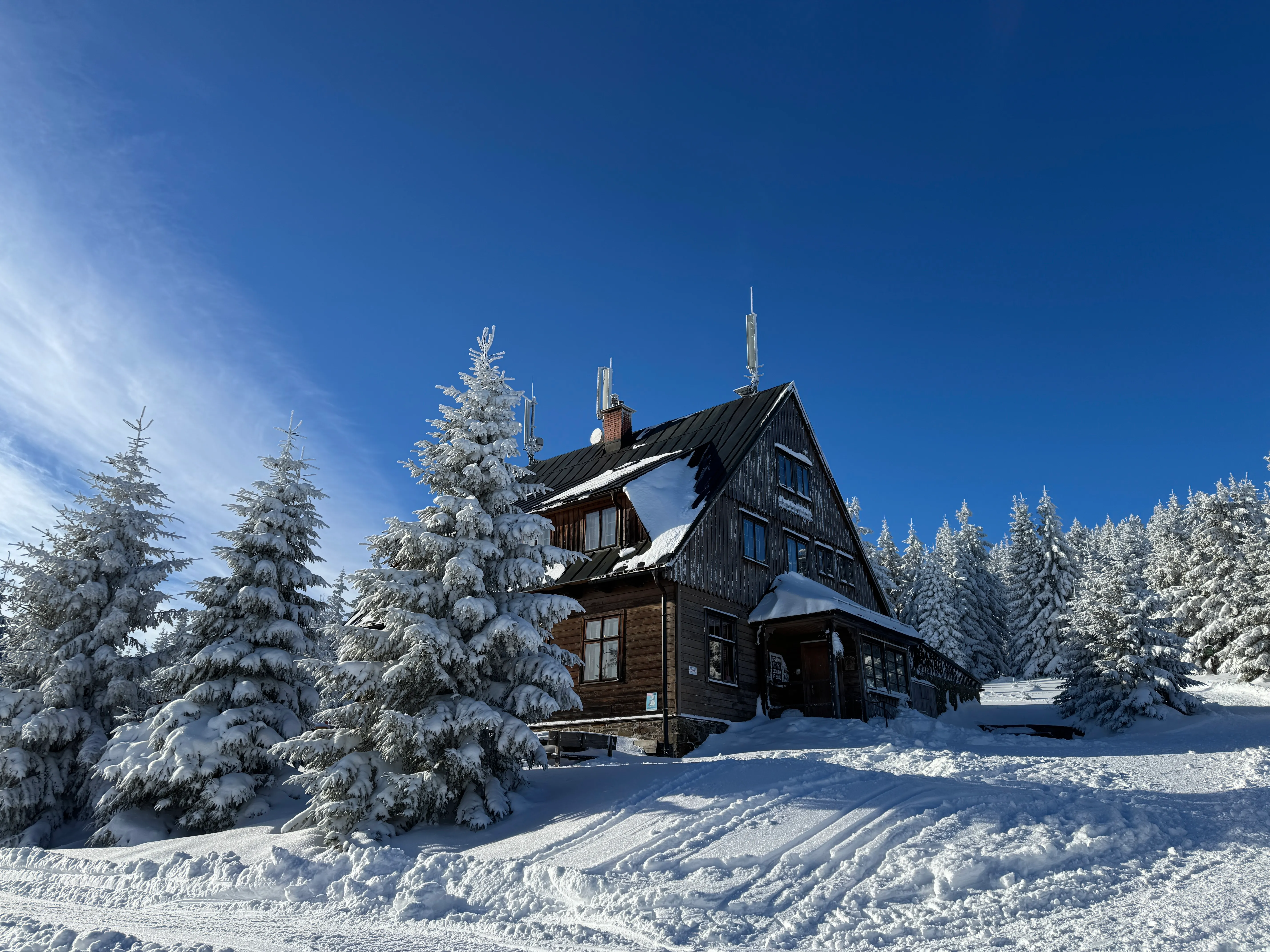 Jelenka Shelter from Malá Úpa - winter loop (with the possibility of ascending Śnieżka)