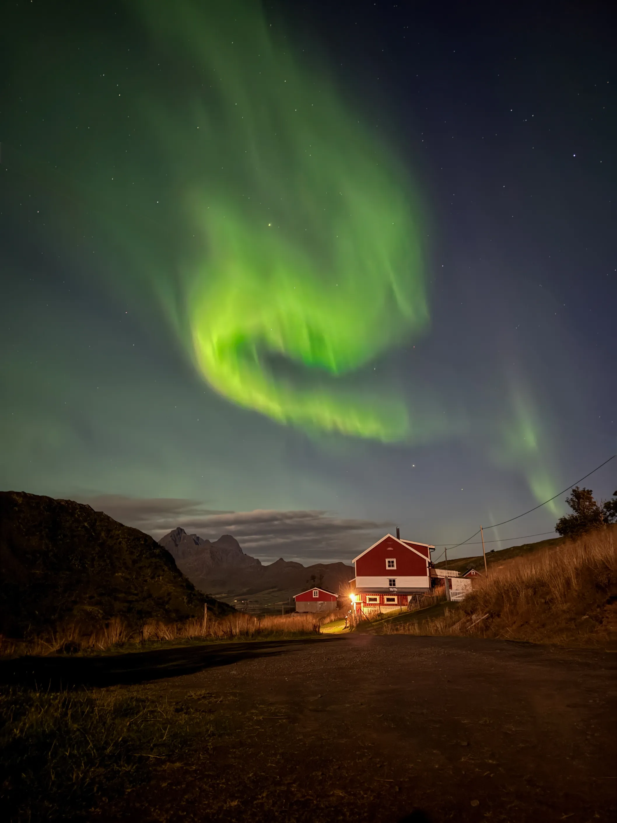 Northern Lights over Lofoten