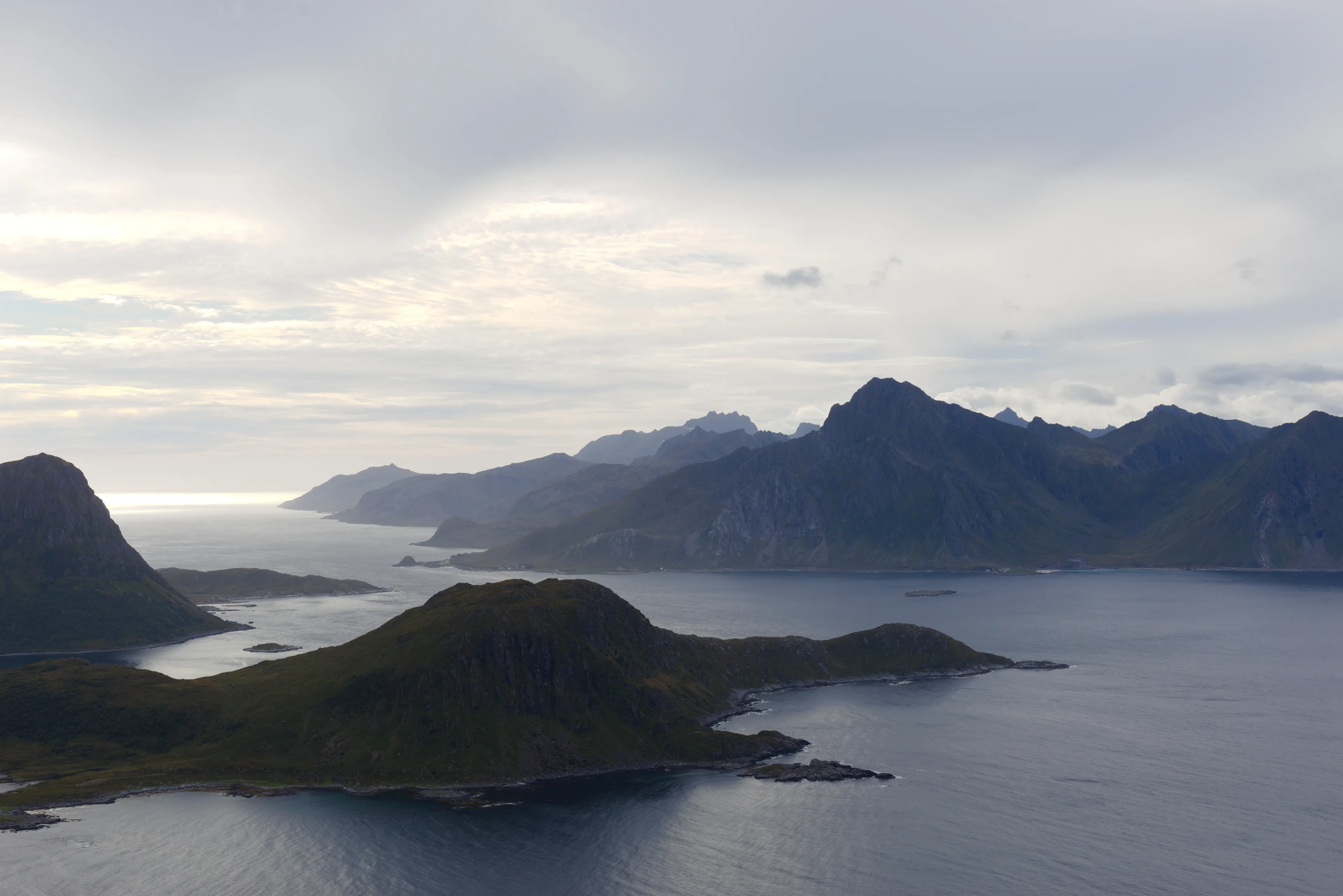 View from Mannen summit