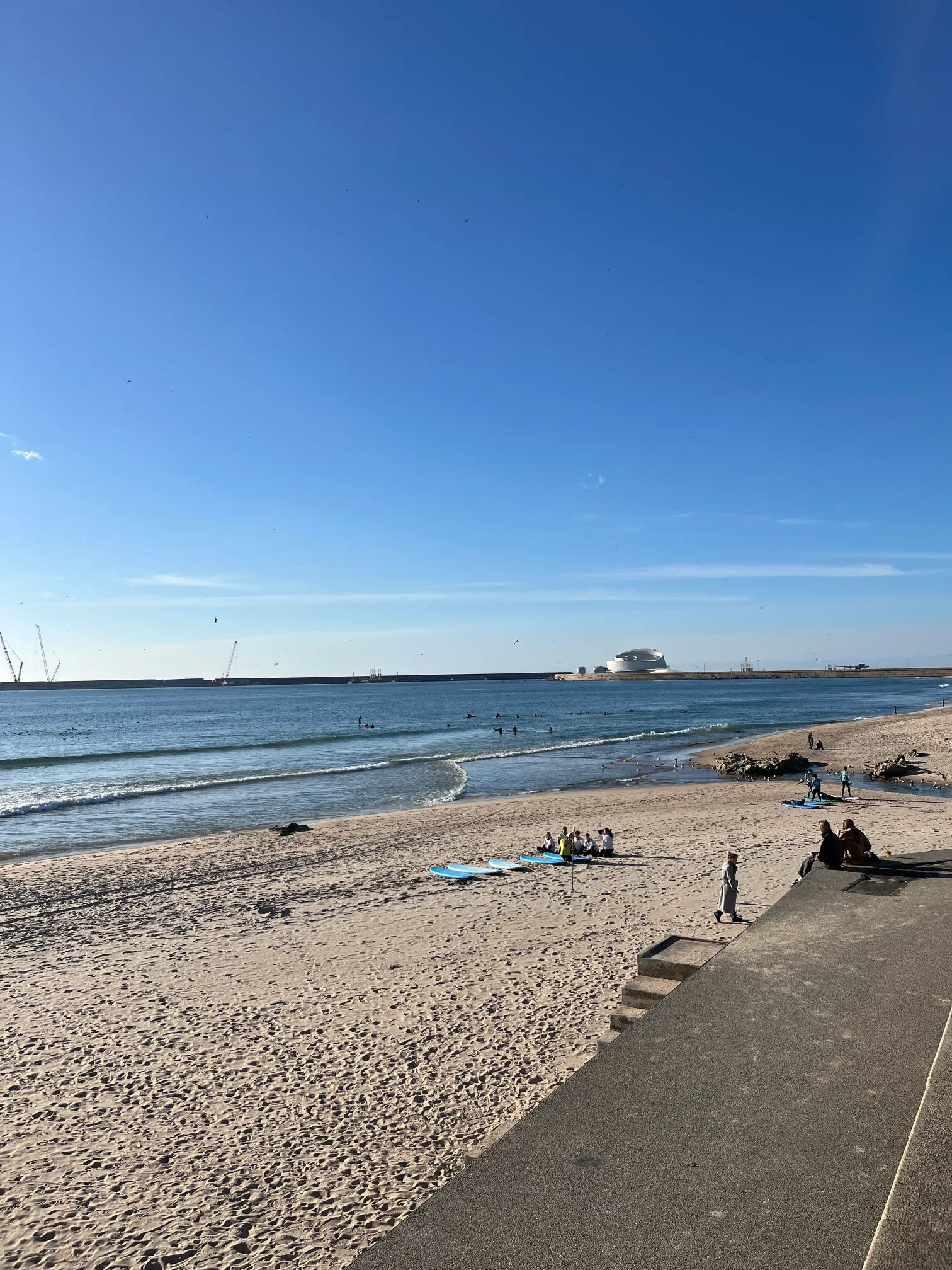 Plaża na Foz do Douro