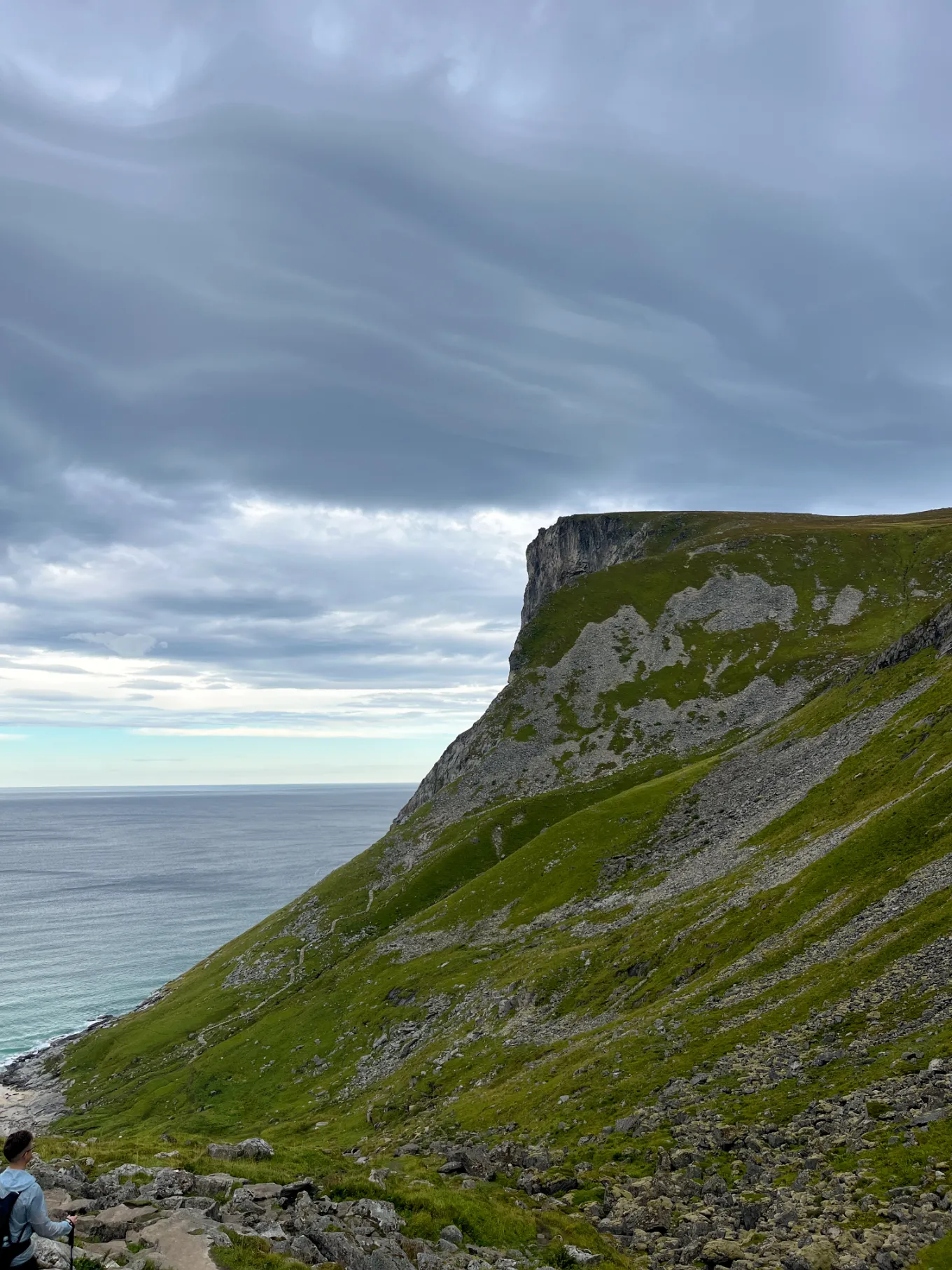 Widoczny punkt widokowy na Ryten