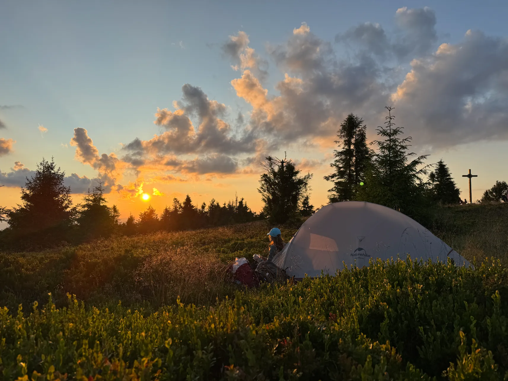 Sunset from Wielka Racza